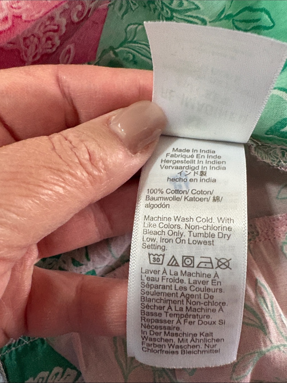 J. Crew Factory Pink Patchwork Floral Sundress - Picture 8 of 9